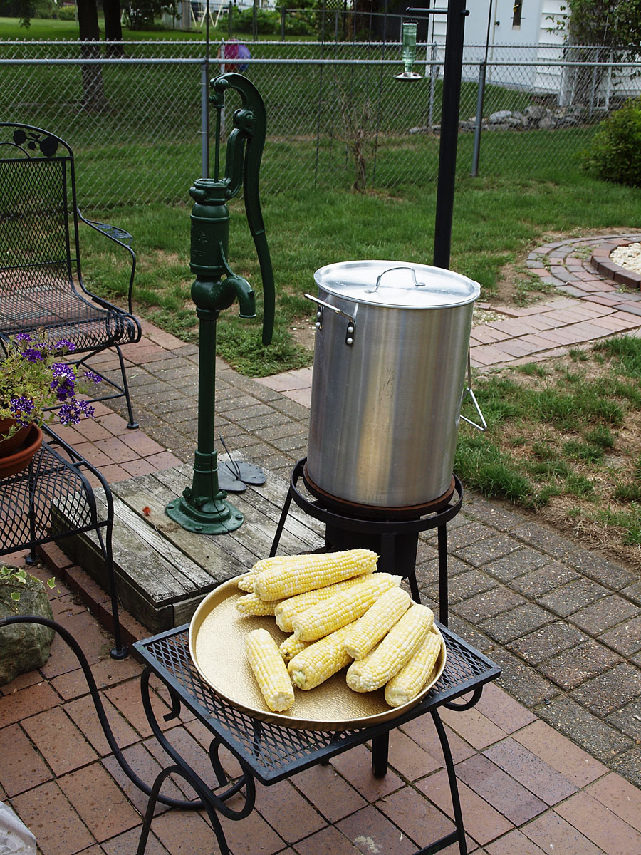 Pellet Smoker Cooking My Shrimp Boil