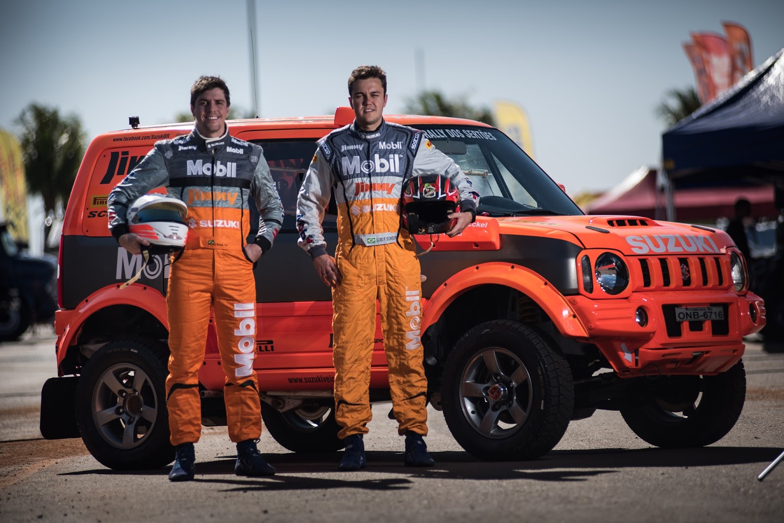 Ippon Suzuki Luiz Razia sobe ao pódio com Suzuki Jimny em sua primeira