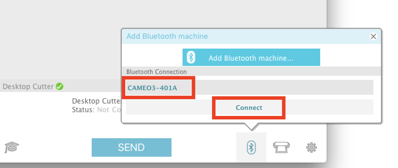 How to Set Up Silhouette CAMEO 3 to Bluetooth in Silhouette Studio V4