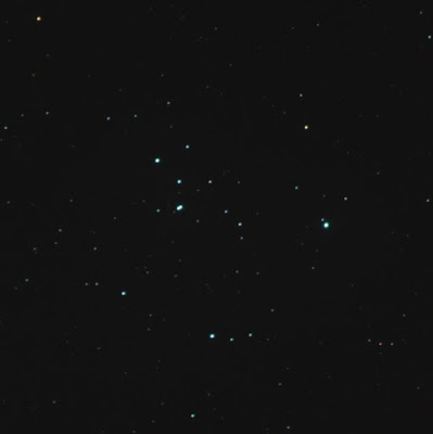 open cluster Messier 47 in colour