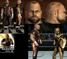 Bam Bam Bigelow Tattoos - WWE Superstar Tattoo Design