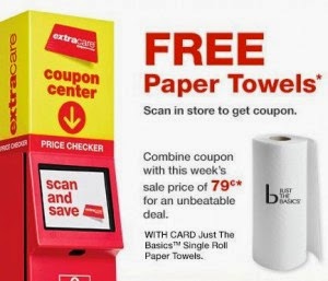 *FREEBIE ALERT* FREE Paper Towel Roll at CVS Starting Today!