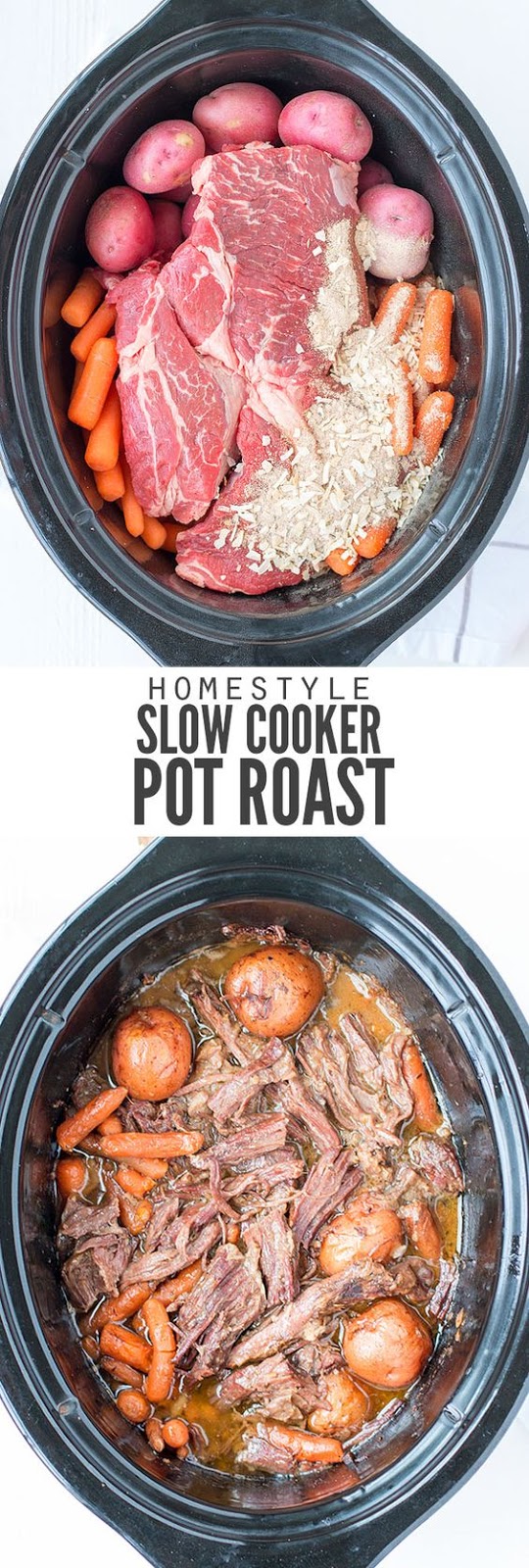 Classic Slow Cooker Pot Roast Classic Slow Cooker Pot Roast