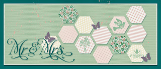 Digital Wedding Banner for FaceBook made using My Digital Studio from Stampin' Up! - Link to download a free, fully functioning trial version in this post