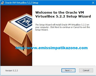 Cara Install Virtual Box Untuk UNBK