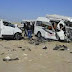حادث علي طريق بورسعيد ومقتل شاب بالعشرين 