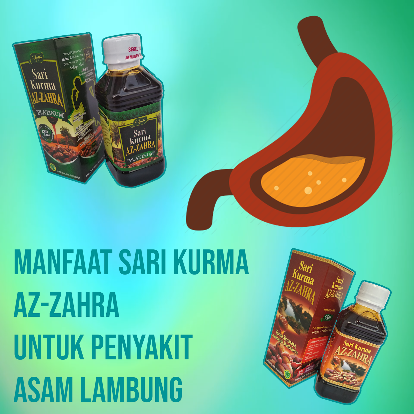 Manfaat Sari Kurma untuk Asam Lambung