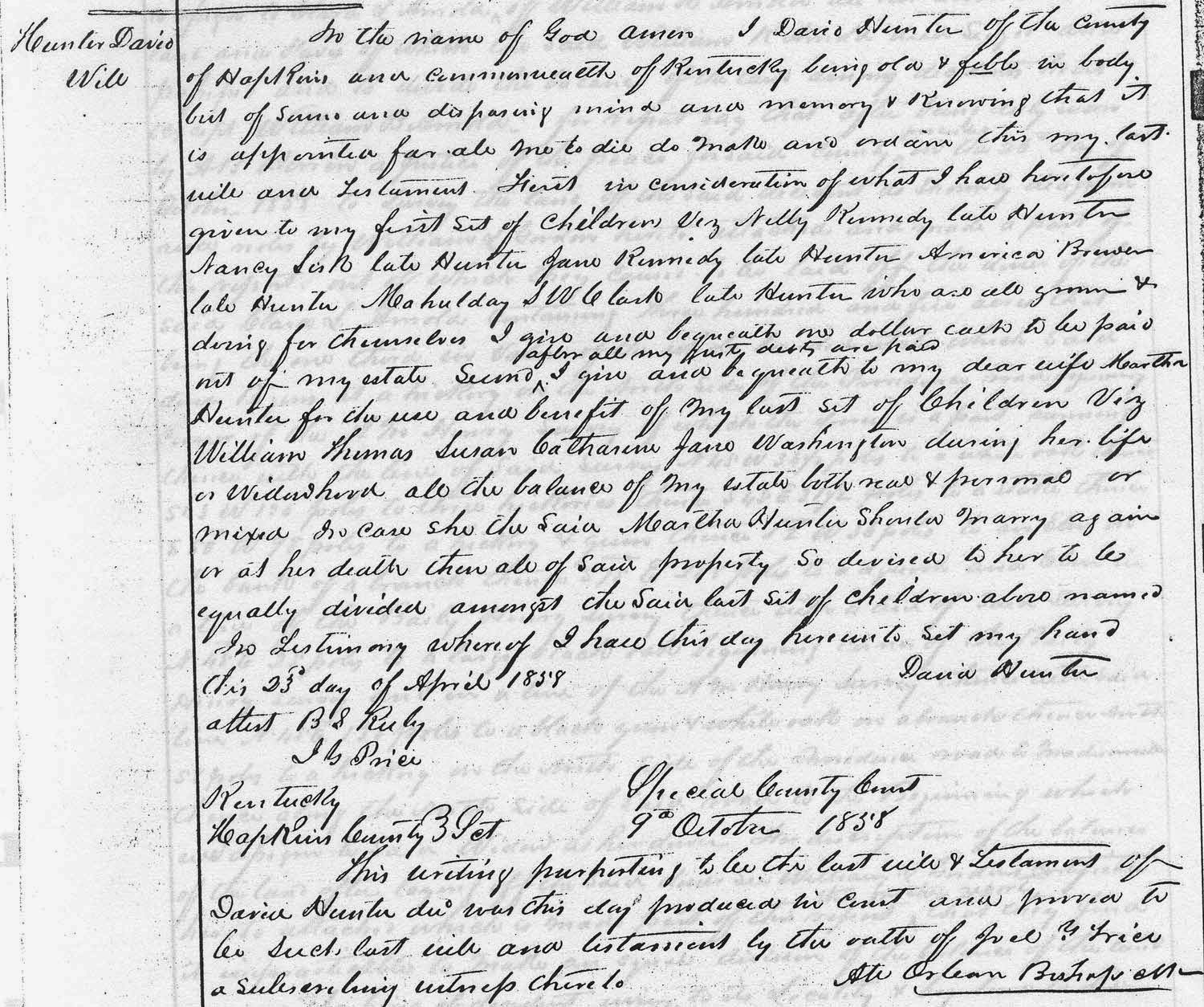 The Brewer Family... Our Southern Roots Hopkins County, Kentucky