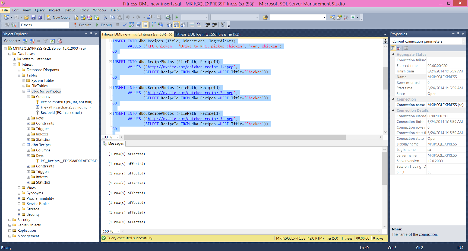 SQL: Data Manipulation Language (DML) [Part II] ~ Crystal Tenn