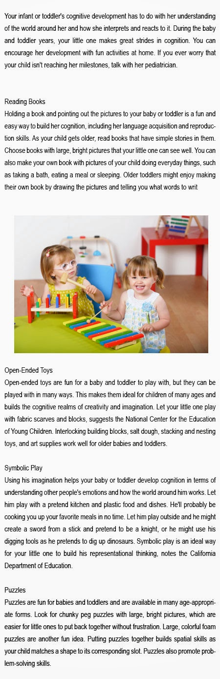 Cognitive activities for toddlers