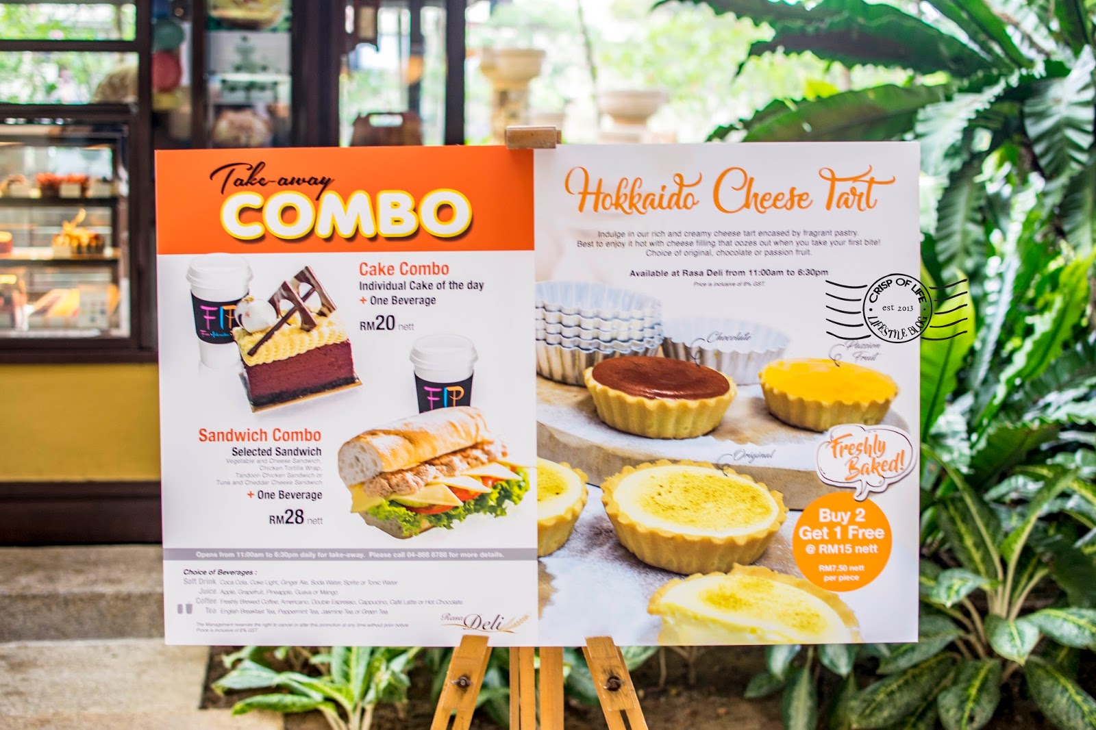 [Limited Time] Cheese Tart Rasa Deli, ShangriLa’s Rasa Sayang Resort