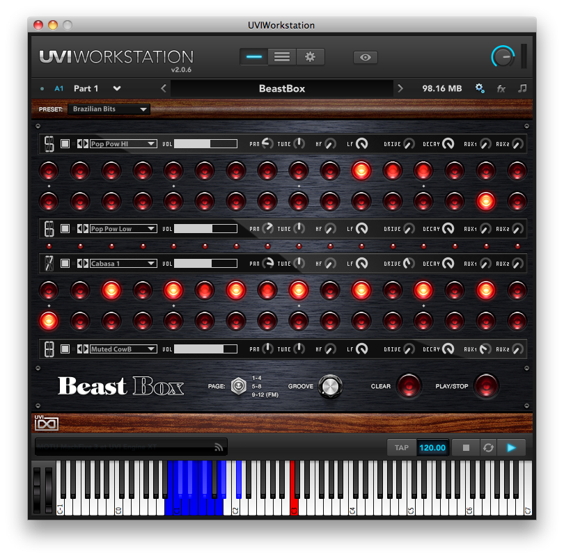 Uvi прямой. Обработка ударных vst. 1. Uvi v. Uvi - thorus v1.