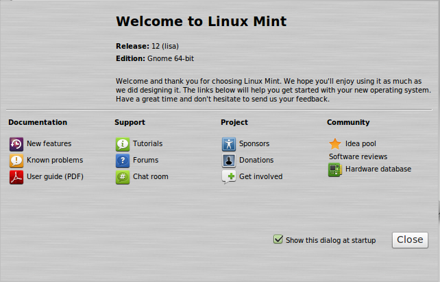 Mencoba Gnome 3, MGSE, dan MATE di Linux Mint 12