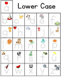 Preschool For Moms: Alphabet Upper and Lower Case Trace-ables Just