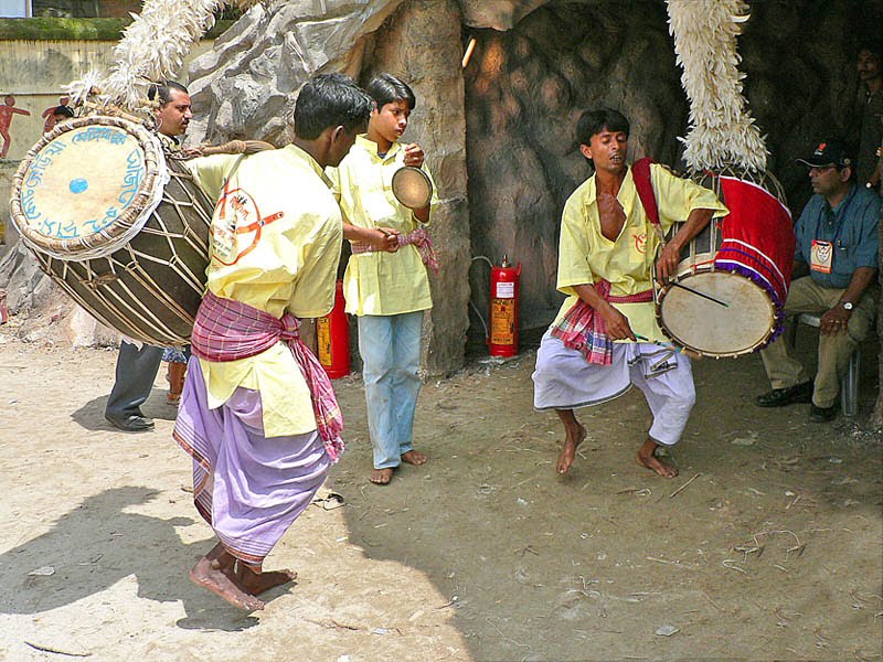 Dhaaki bengal durga puja dhak