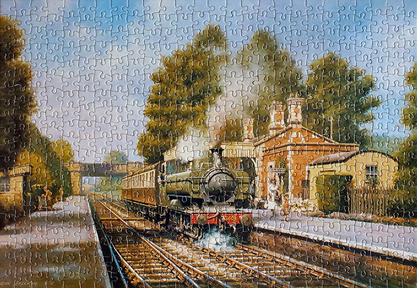 Картина вокзал