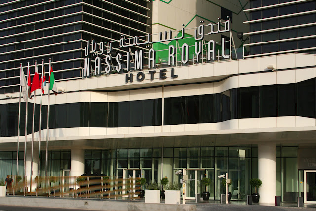 Entrance to Nassima Royal Hotel, Dubai