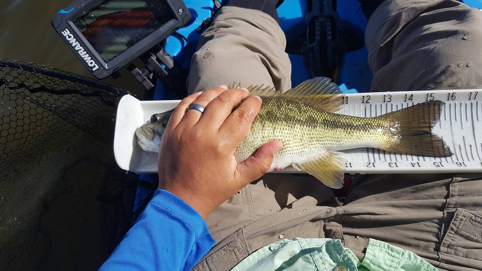 Headwaters Fishing Team Kayak Bass Fishing Lake Hogan By Team Member