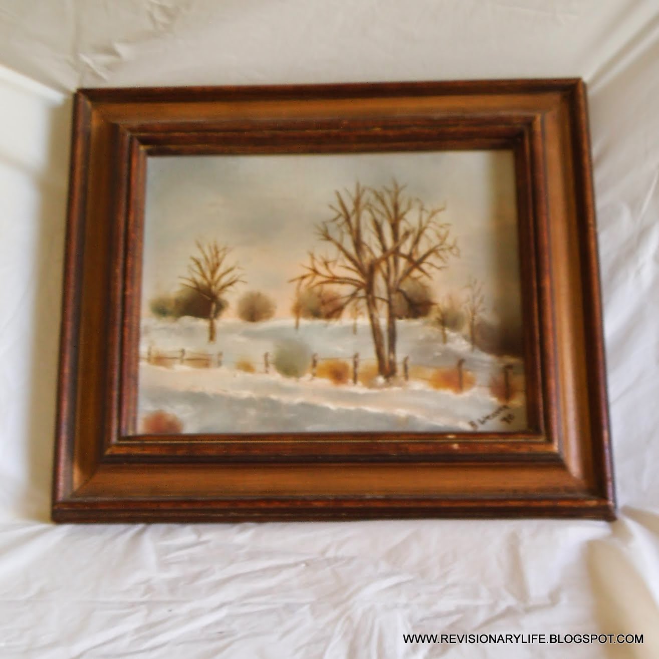 Revisionary Life Contemporary Artwork in Vintage Frames