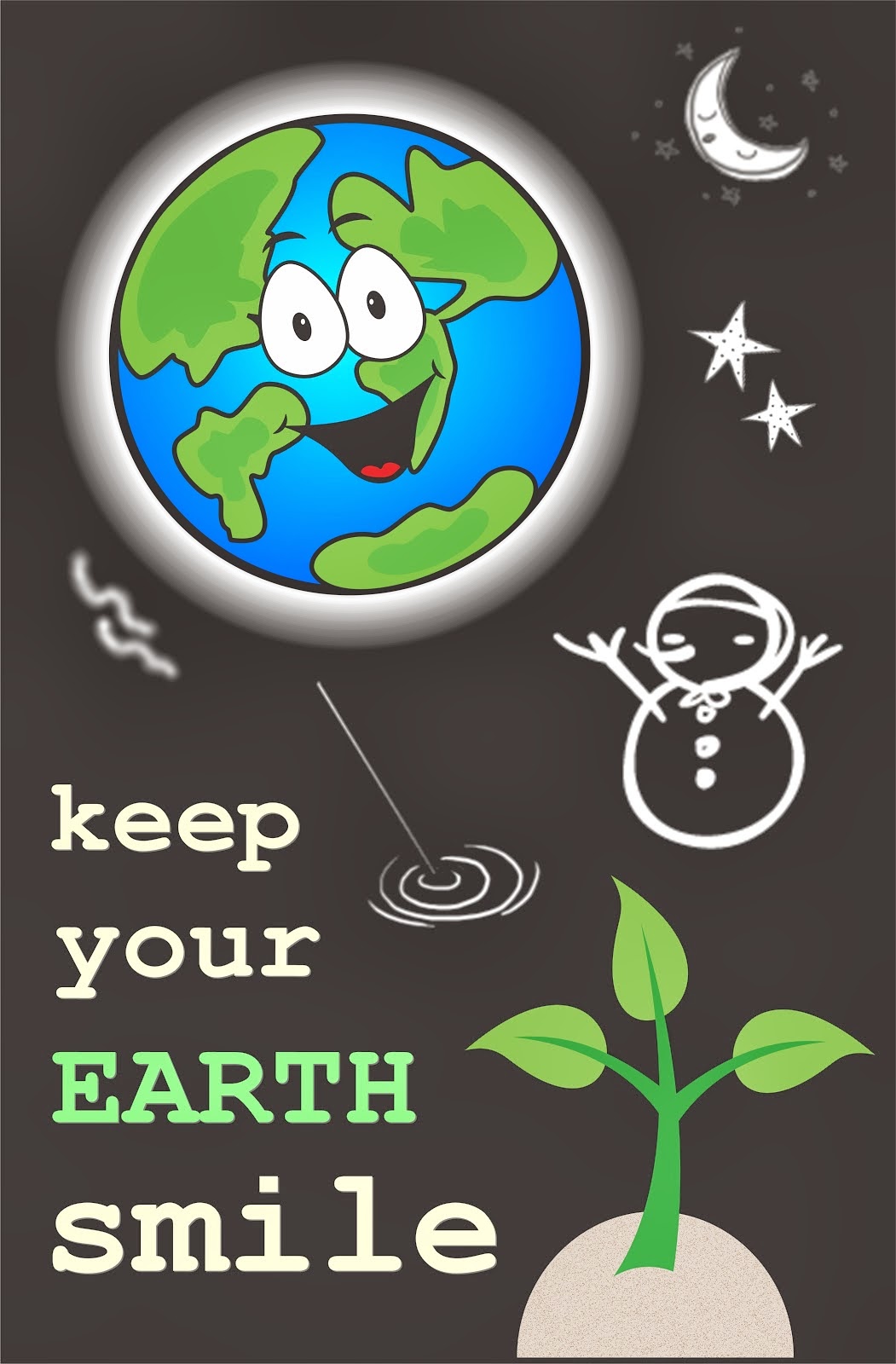 Goresan Tinta KU Poster  Untuk Bumi