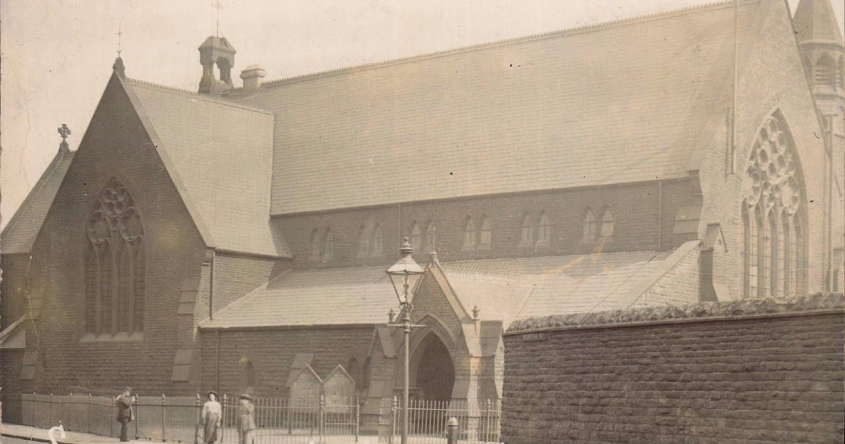 View From A Hill St Michael and All Angels in Neepsend Sheffield. 1906