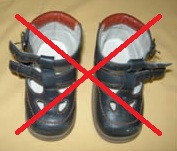 scarpe ortopediche anni 80 bambini