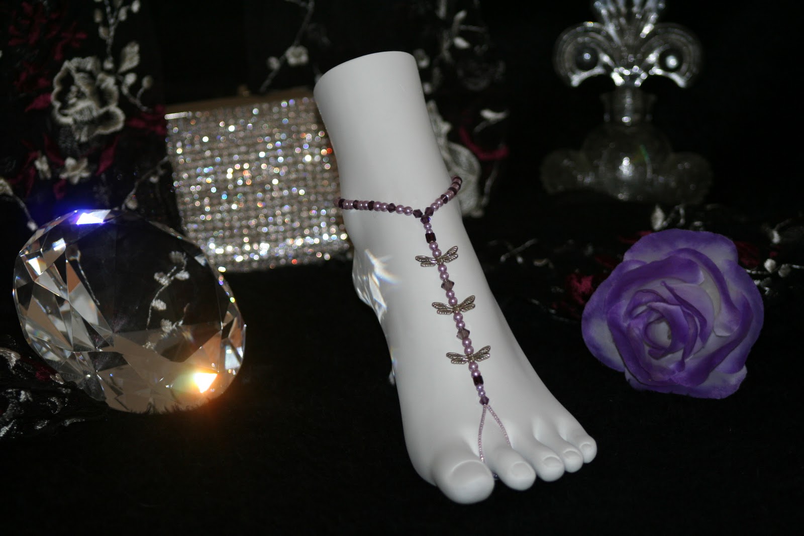 How to make Toe Thongs Foot Jewelry!