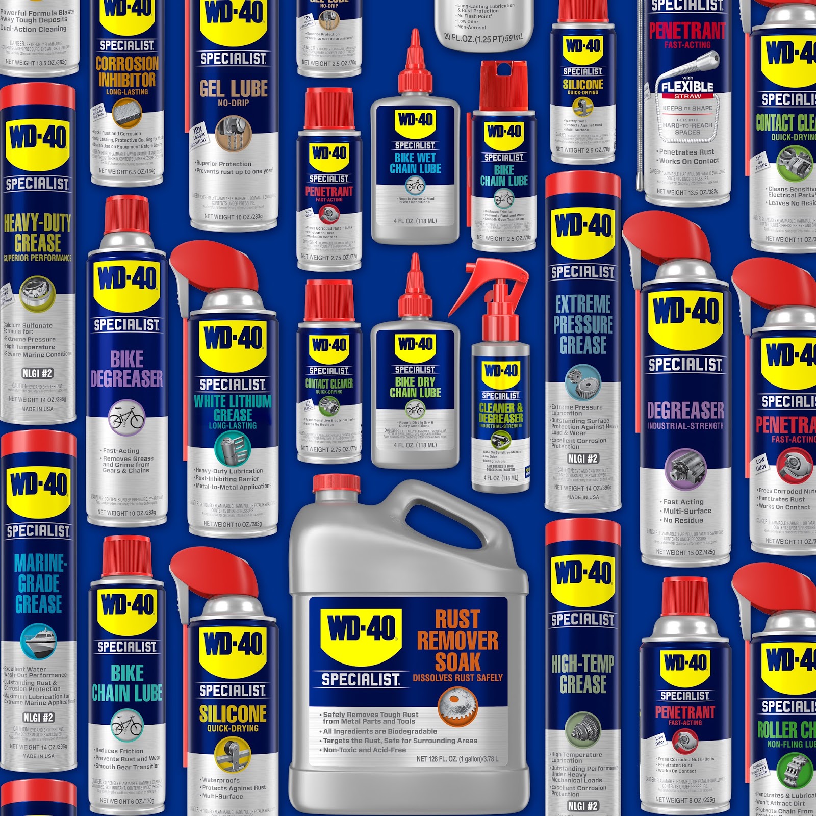 WD40 Specialist Line Lands Smoothly Packaging Of The World