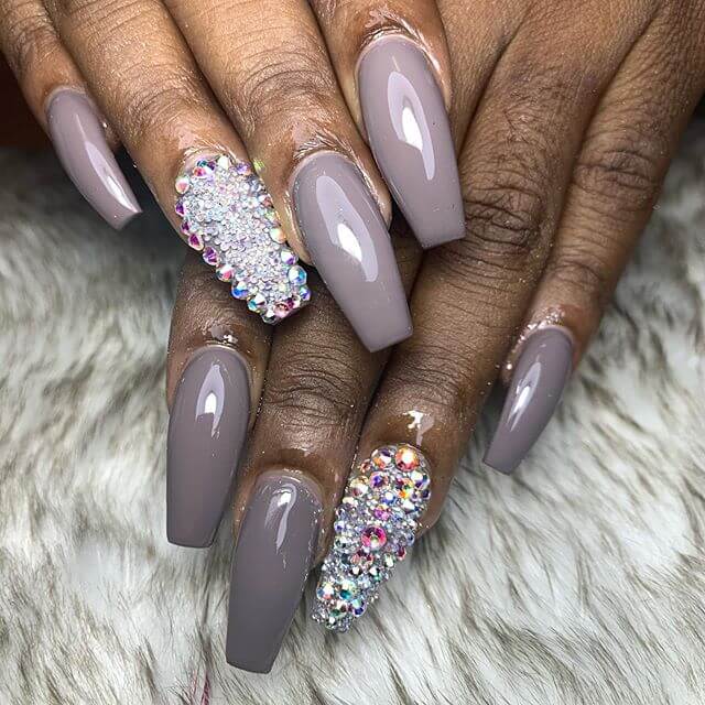 +24 Creative Glitzy Nail Art with Diamonds To Copy in 2020 then this is often the proper place for you +24 Creative Glitzy Nail Art with Diamonds To Copy in 2020