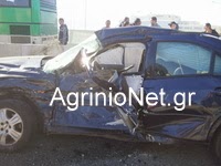 ΙΧ συγκρούστηκε με λεωφορείο στο Αγρίνιο. ΔΕΙΤΕ VIDEO ΚΑΙ FOTO
