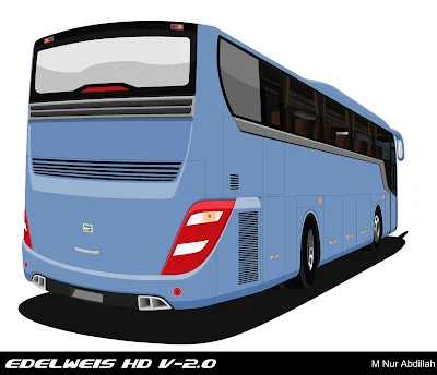 Design Bus Edelweis HD V-2.0 Blue