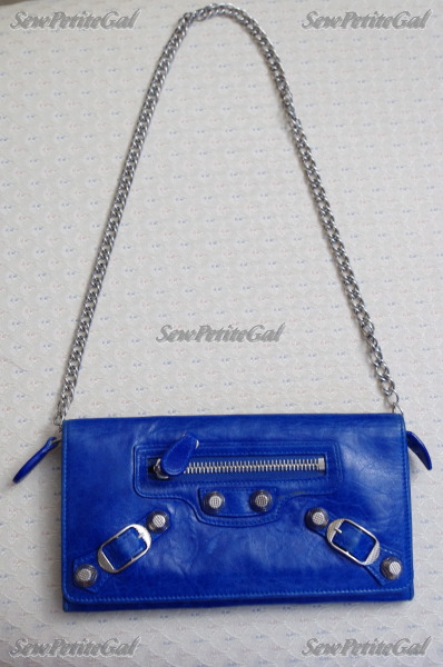 dæmning klo arkiv SewPetiteGal: (Balenciaga) Wallet to Bag: Easy DIY Tutorial