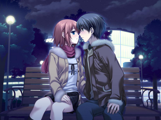 Kumpulan Gambar  Anime  Romantis  Cute Ciuman Belajar 