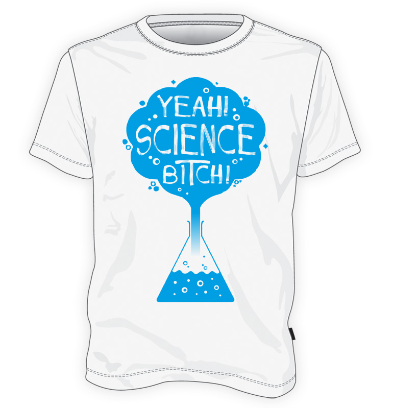 koszulka Science bitch