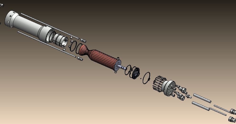 A-1 liquid rocket engine: Design