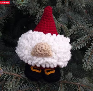 PATRON GRATIS GNOMO PAPA NOEL AMIGURUMI 39436