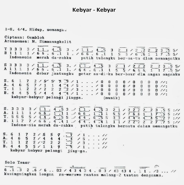 Lirik Lagu Gebyar Gebyar