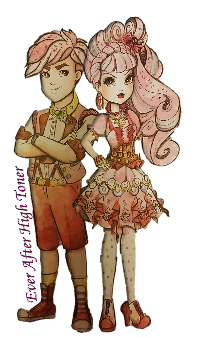 Ever After High Toner ¡Gus y Helga Crumb!