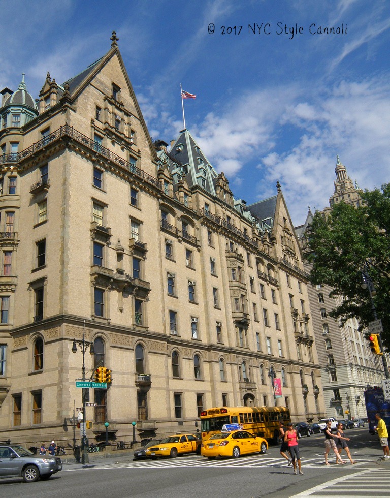 The Dakota Building Upper West Side NYC, Style & a little Cannoli