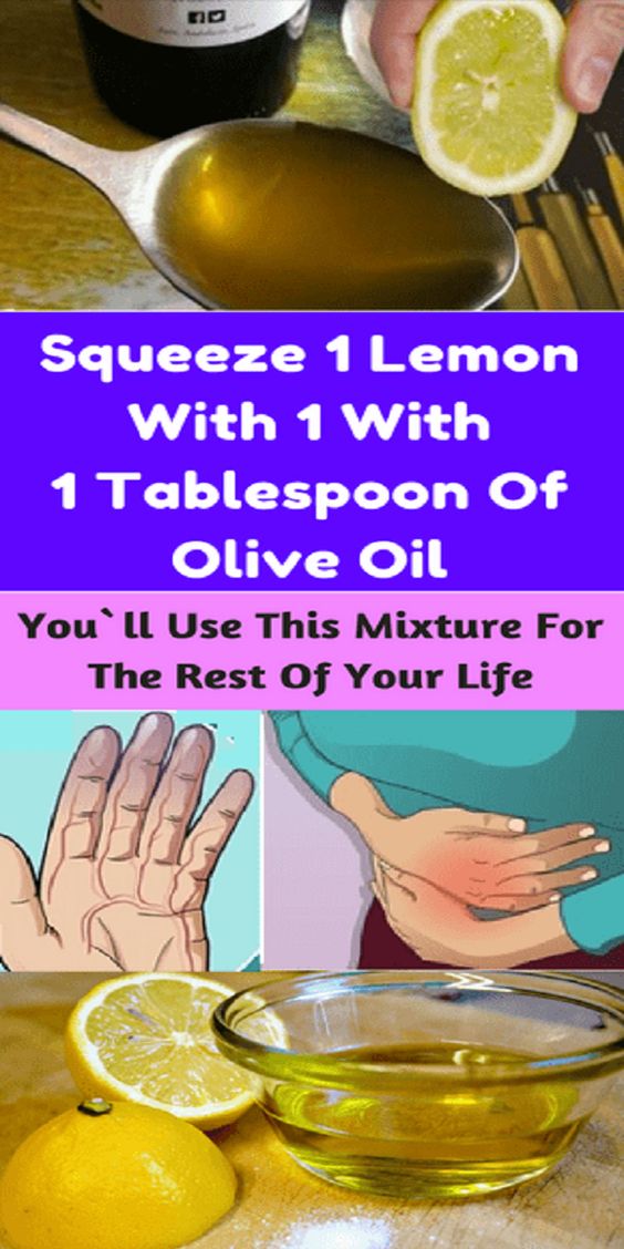 Squeeze 1 Lemon With 1 Tablespoon Olive Oil And And You`ll Use This
