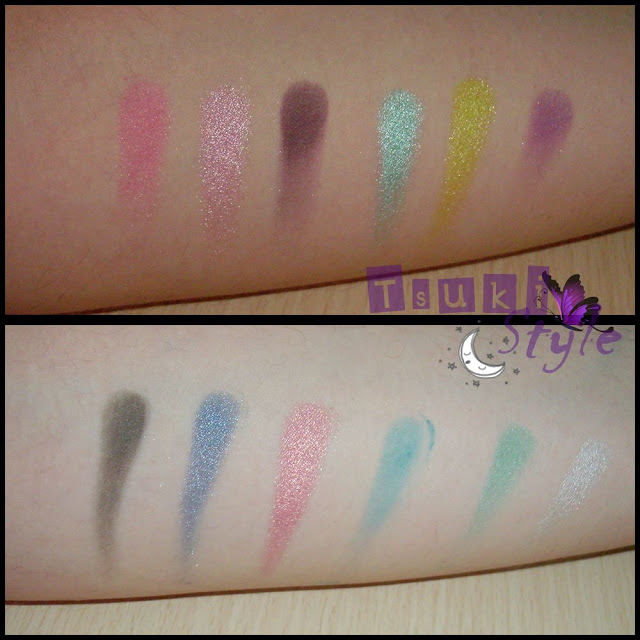 candy sleek swatches