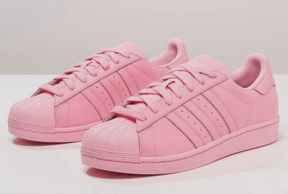 superstar adidas rosa