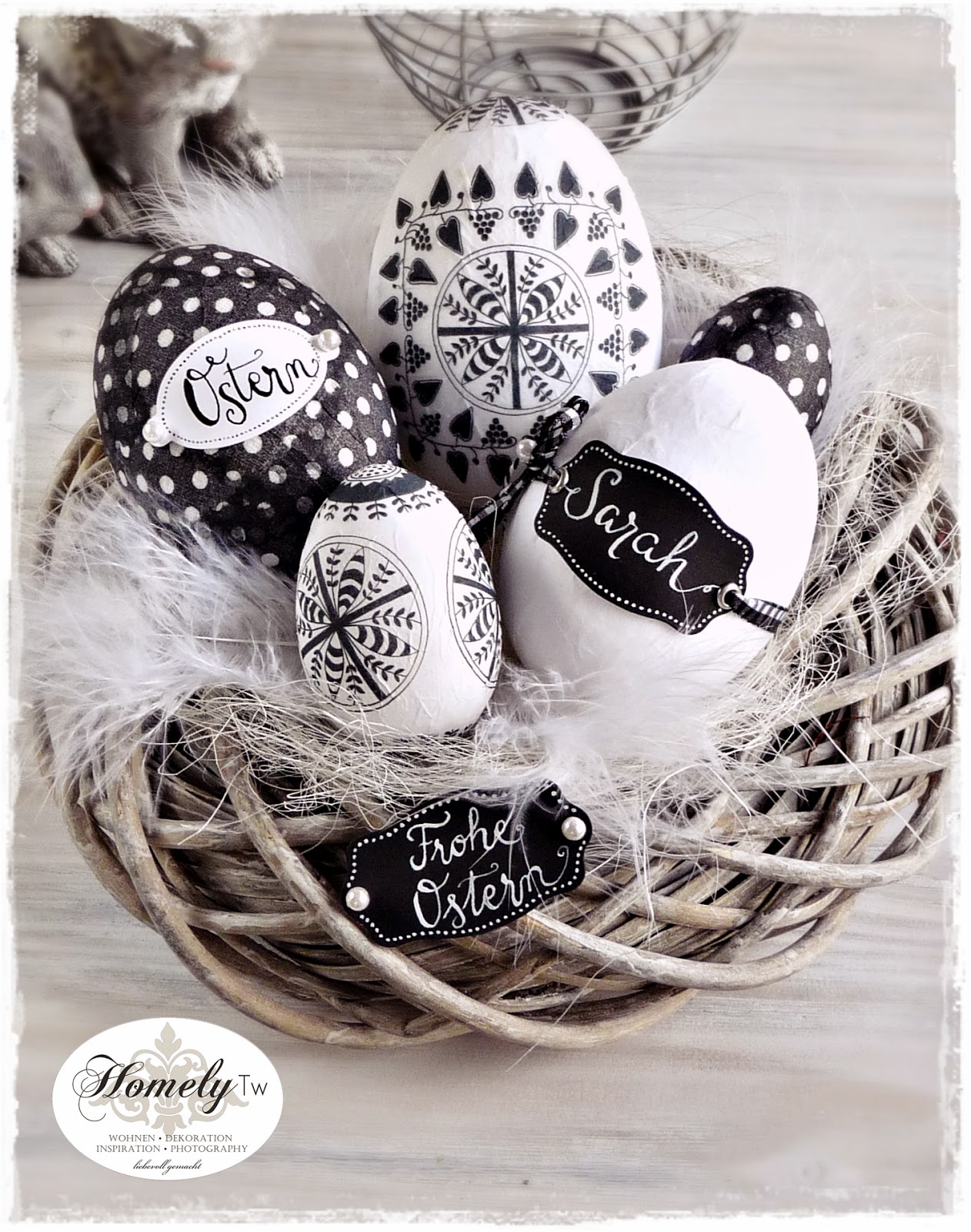 Homely Tw: Die ersten Ostereier