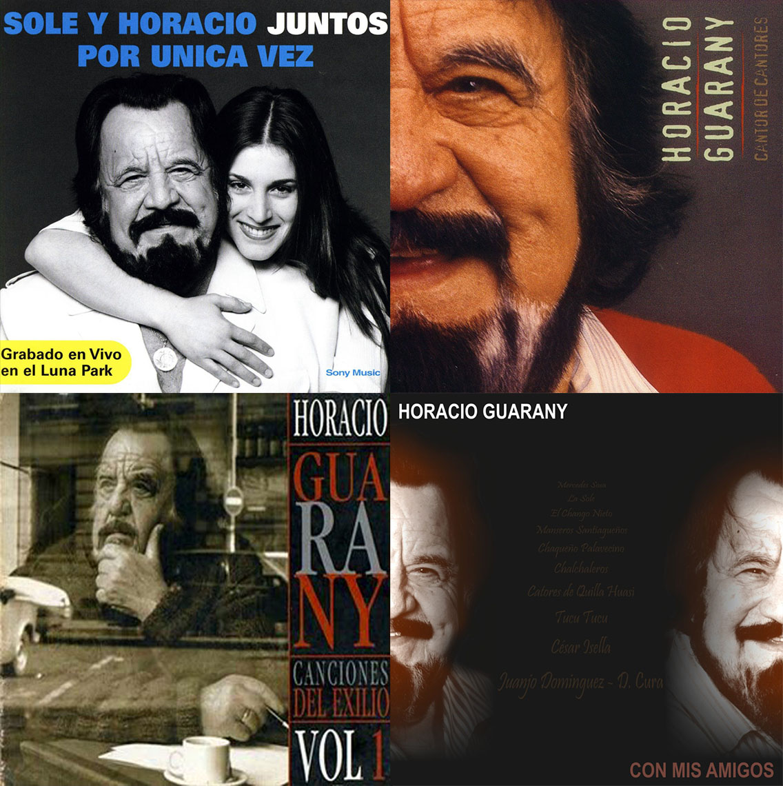 Horacio Guarany (Discografía completa - 83 cd)