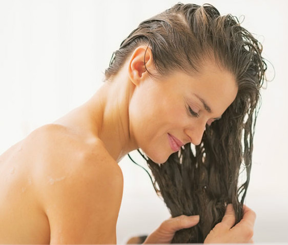 lavar o cabelo de manha ou a noite