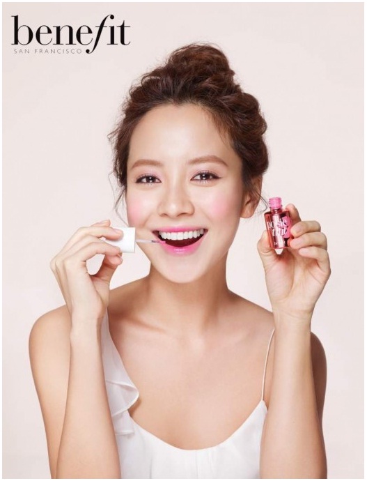 Sally Sayz: Beauty Inspiration: Song Ji Hyo for Benefit Comsetics