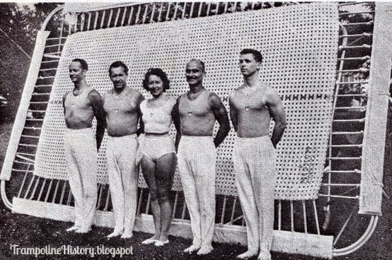 makker George Hanbury Forvirrede Trampoline History Blog: A Brief History of World Trampoline - - Leading Up  to the 1964 First World Championships