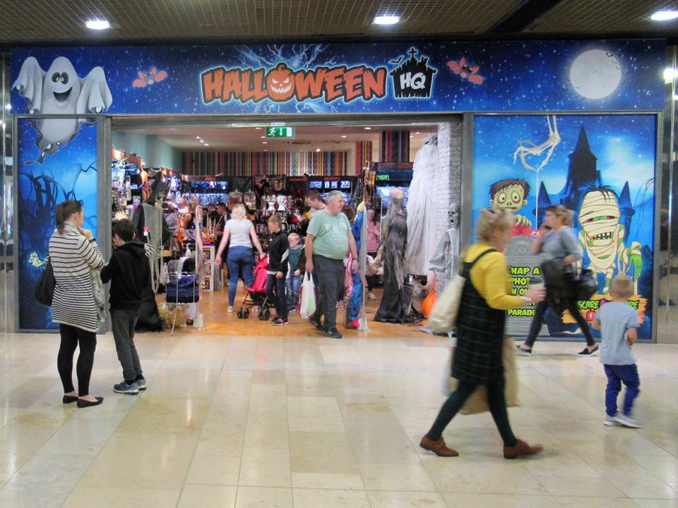 Martin Brookes Oakham Halloween HQ Queensgate Shopping Centre