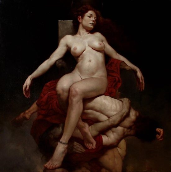 roberto ferri pinturas clássicas nudez sensualidade lascívia sexo mitologia