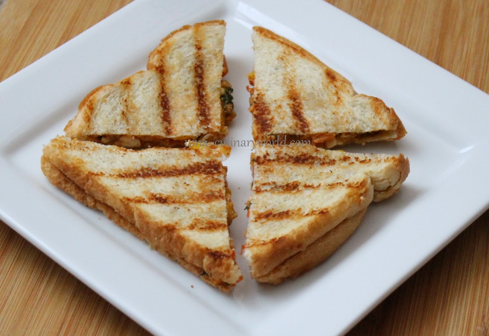 Veggie Paneer Sandwich